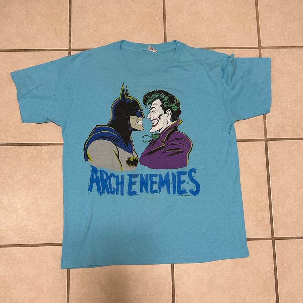 Vintage 1989 Batman The Joker Shirt